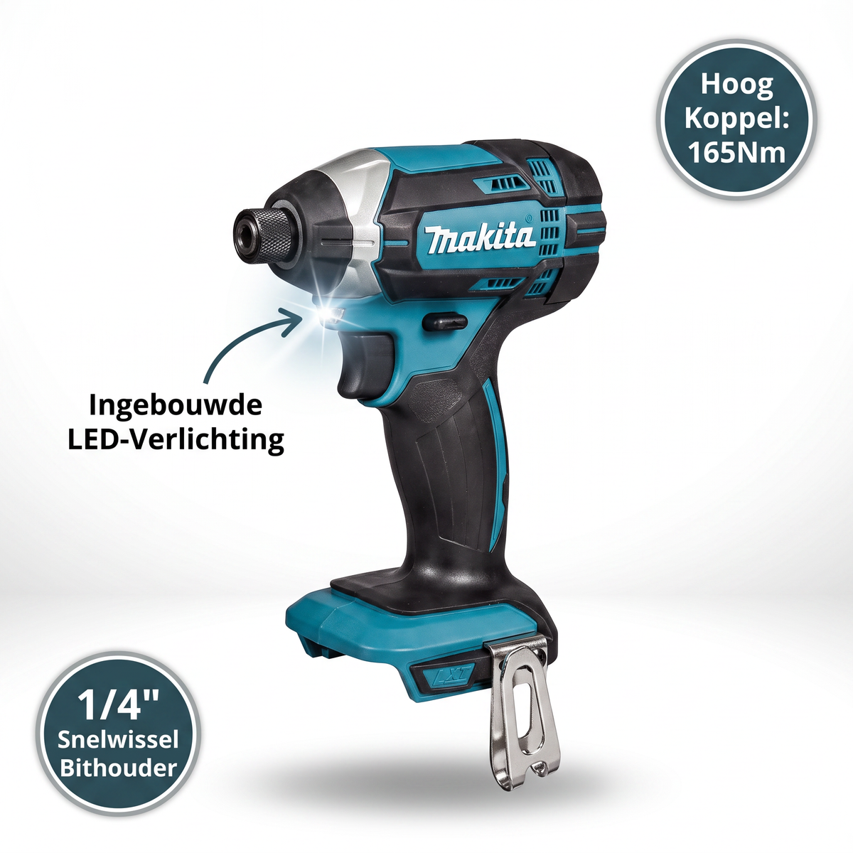 MAKITA DLX2131TJ 18V combiset DHP482 accu klopboormachine + DTD152 slagschroevendraaier (2x 5.0Ah accu) in Mbox